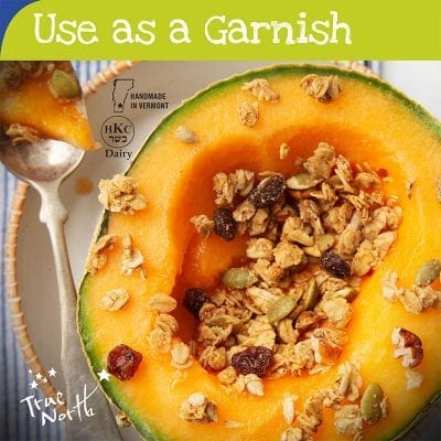 Summer Cantaloupe with Granola