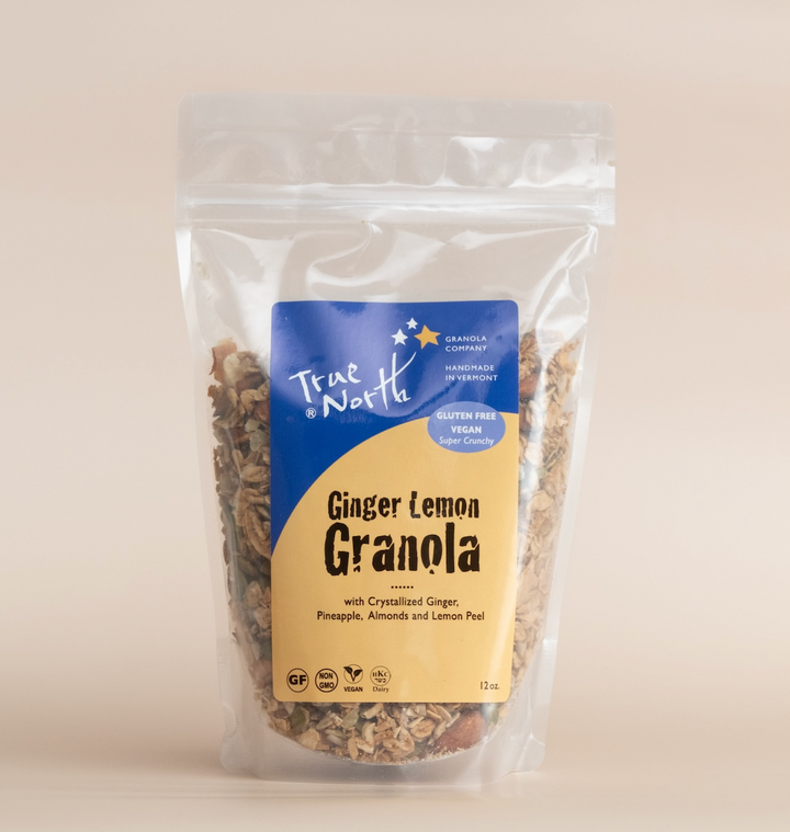Ginger Lemon Granola (Gluten-Free)