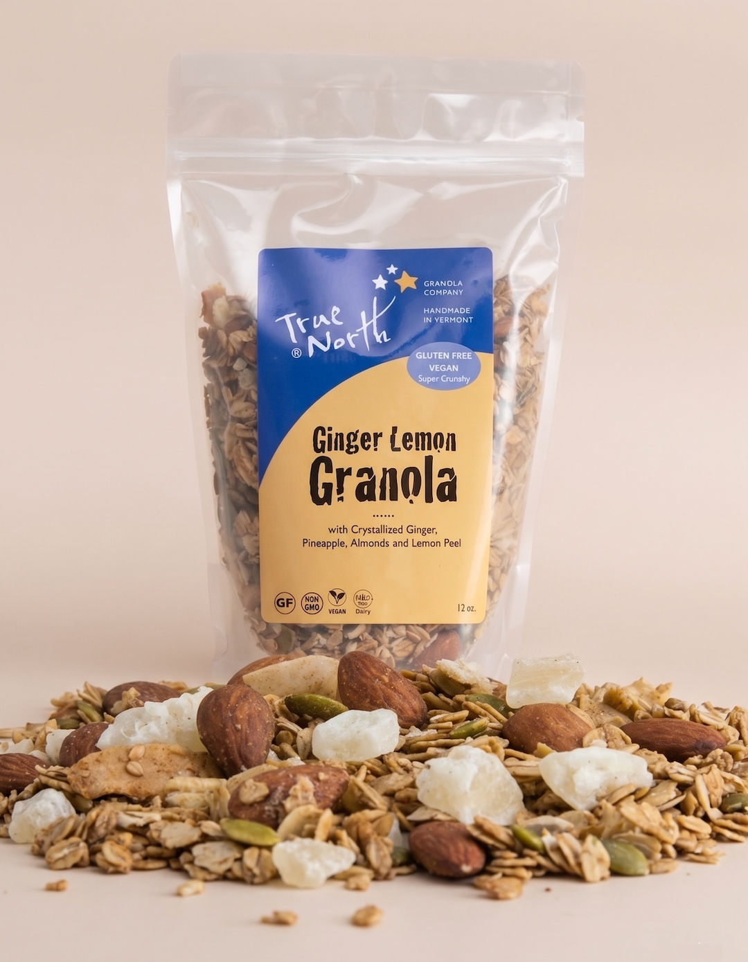 Ginger Lemon Granola (Gluten-Free)
