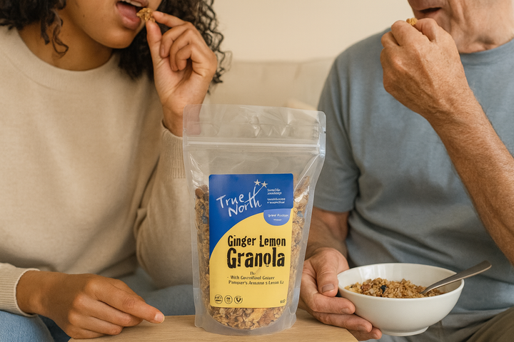Ginger Lemon Granola (Gluten-Free)
