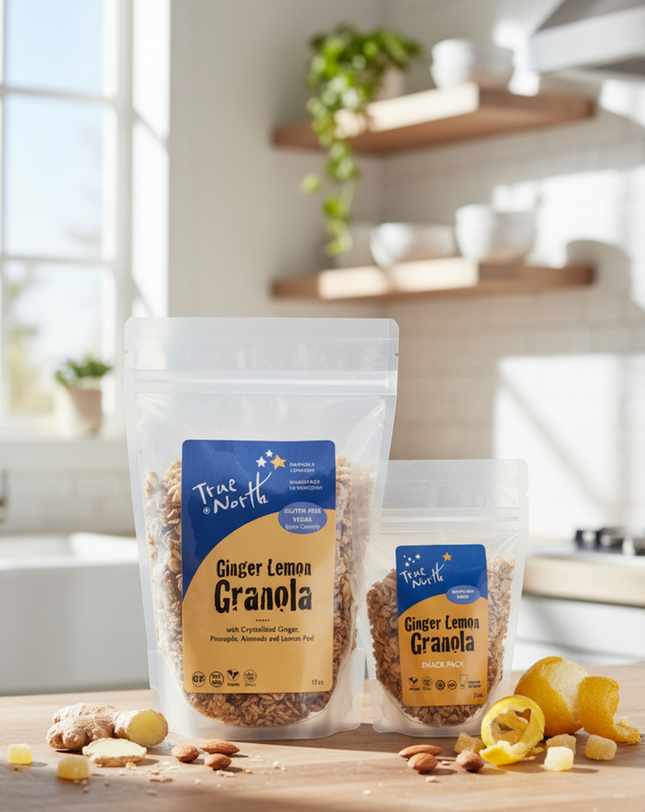 Ginger Lemon Granola (Gluten-Free)