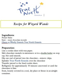 Wizard Wands Recipe