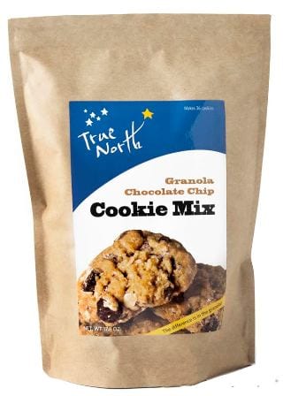 A bag of True North Granola's Cookie Mix