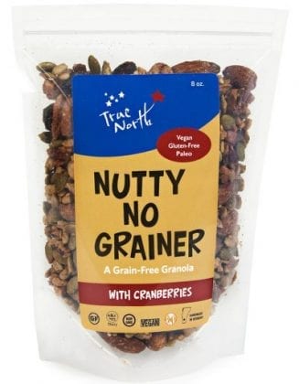 Nutty Grain-Free Cranberry Granola 8oz