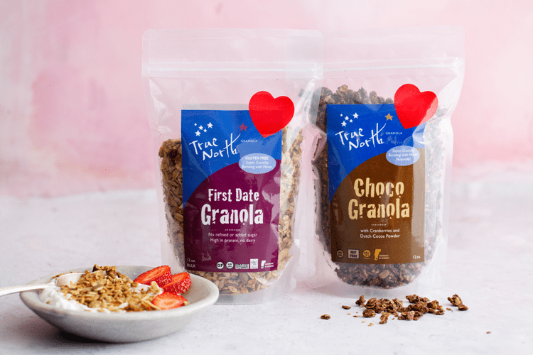 Granola with Dates and Cocoa Powder