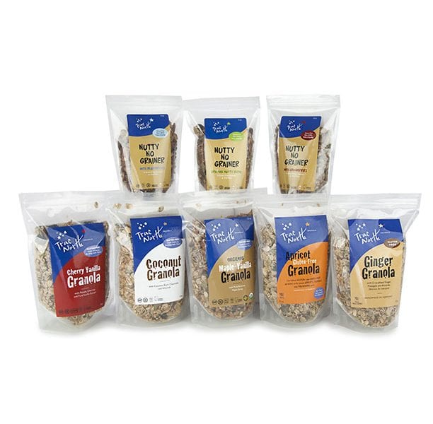 Bags of gluten-free TNG